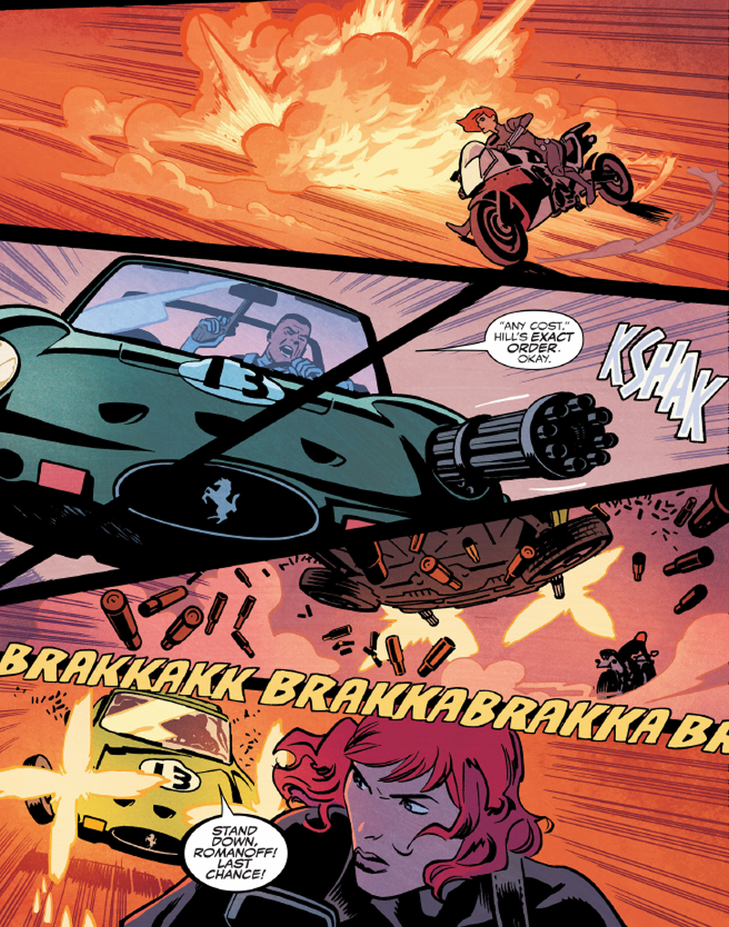 Illustration for article titled Black Widow's New Comic Begins With an Incredible Love Letter to Captain America: Winter Soldier